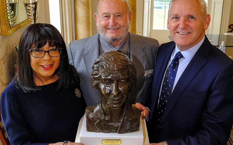L-r: Carmen Watson, Tim Watts and Steve West
