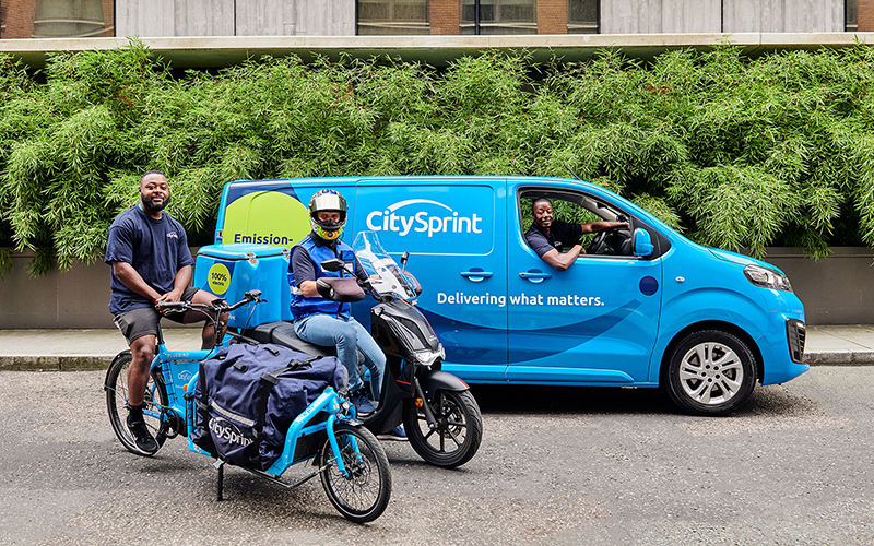CitySprint are on the lookout for more couriers ©CitySprint