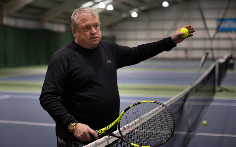 Chris Johnson, tennis coach, brings his expertise to Think ©Think Recruitment