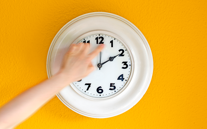 Stop the clocks (moving on and back an hour)