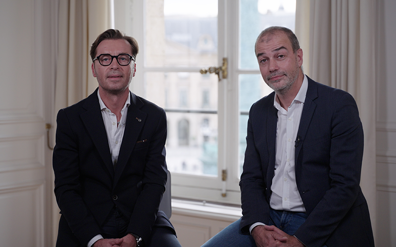 HR Path co-founders (l-r) Cyril Courtin and François Boulet ©HR Path