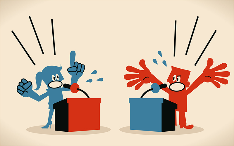 Heated debate in parliament ©iStock