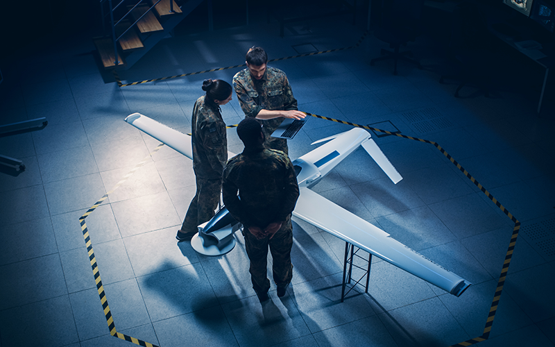 New high-skilled drone engineer jobs created with defence spending ©iStock