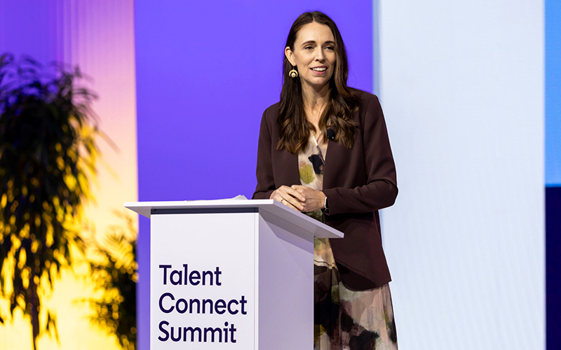 Jacinda Ardern opens LinkedIn's Talent Connect Summit ©Tony Chung