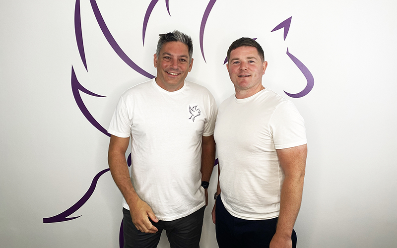 L-r: Paul Micallef and Chris Tinson