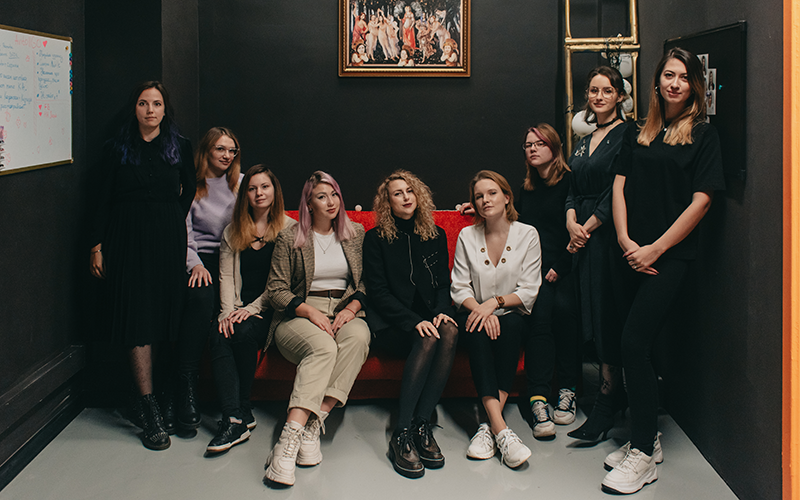 Lucky Hunter team in St Petersburg office ©Lucky Star