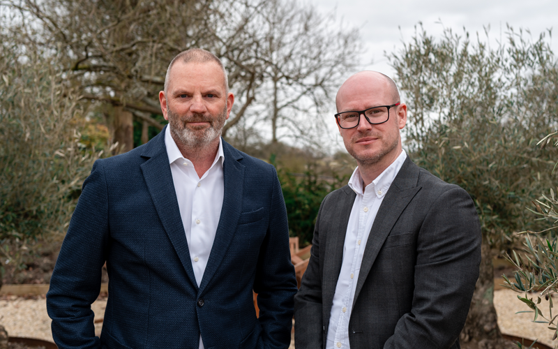 L-r: Mark Neilson and Andy Rowlatt ©Aligra