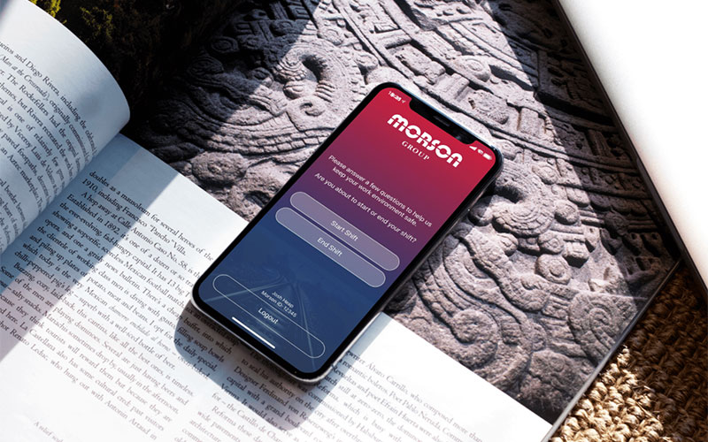 Morson Covid-19 app