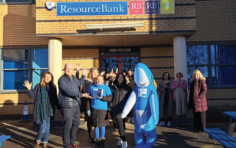 Resourcebank staff step up on blue monday