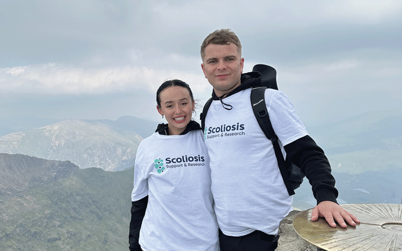Kyle Wilding with Niamh Finerty