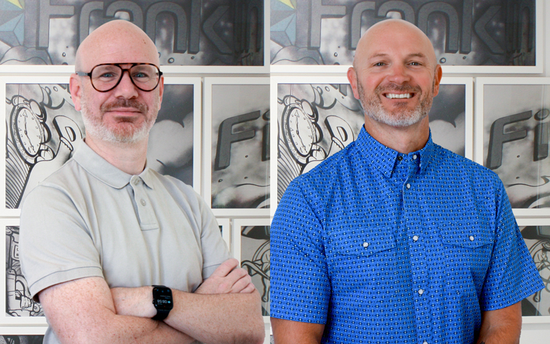 L-r: Scott Simons and Aaron Key ©Franklin Fitch